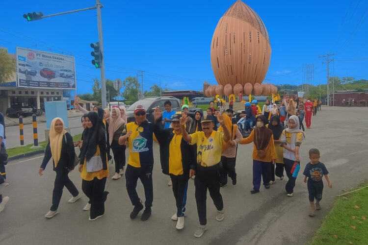 Saat Pidie Menyala Kuning Ribuan Warga Rayakan 61 Tahun Golkar Dengan Tawa Dan Langkah