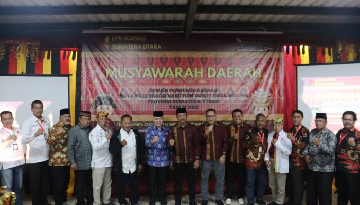Bupati Madina Buka Musda DPD IKANAS Sumut 2025