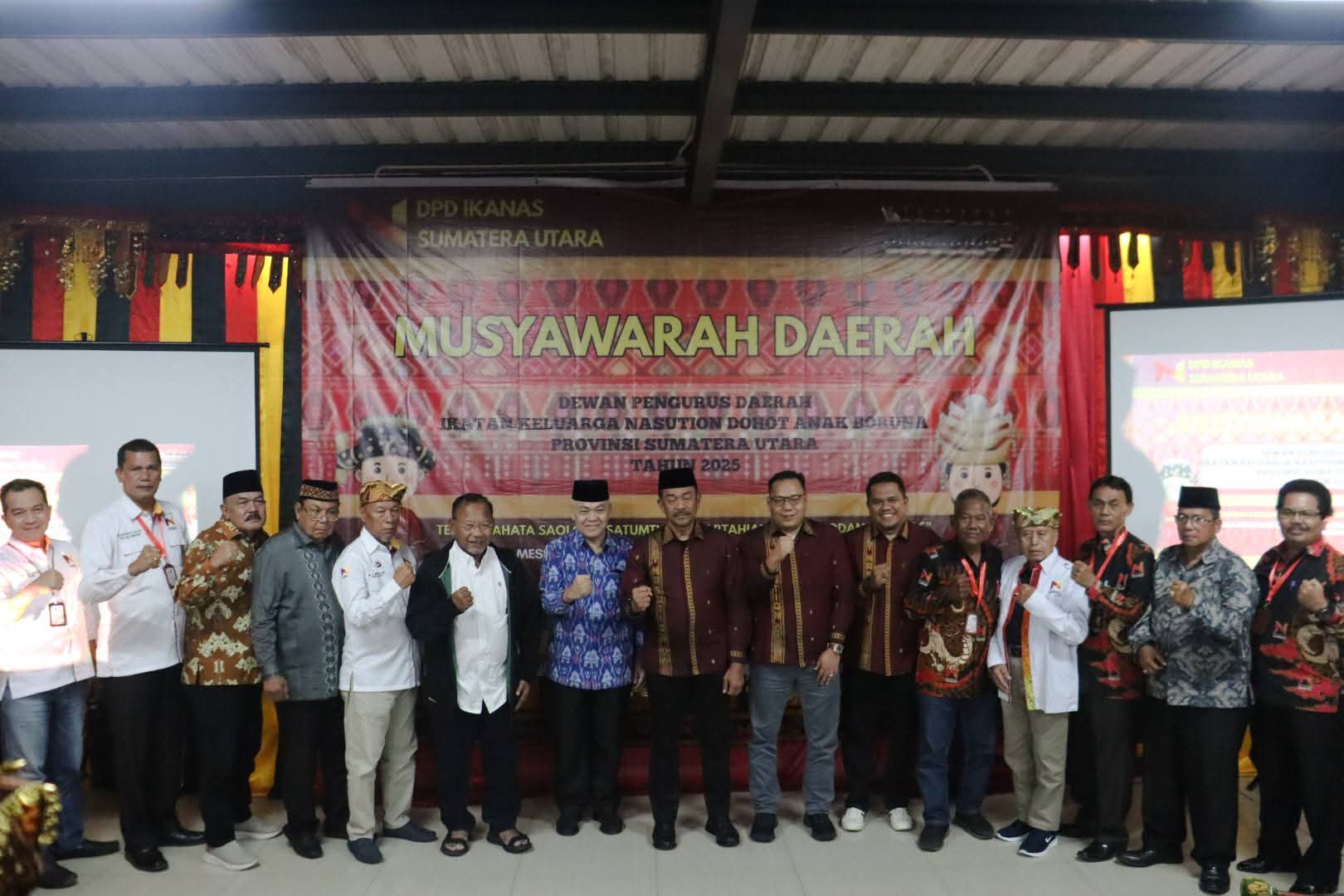Bupati Madina Buka Musda DPD IKANAS Sumut 2025