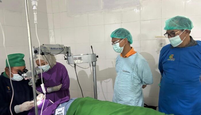 Operasi Katarak Gratis PTAR 2025 Di RSUD Sipirok, Anjelia 4 Tahun Buta Mulai Sembuh