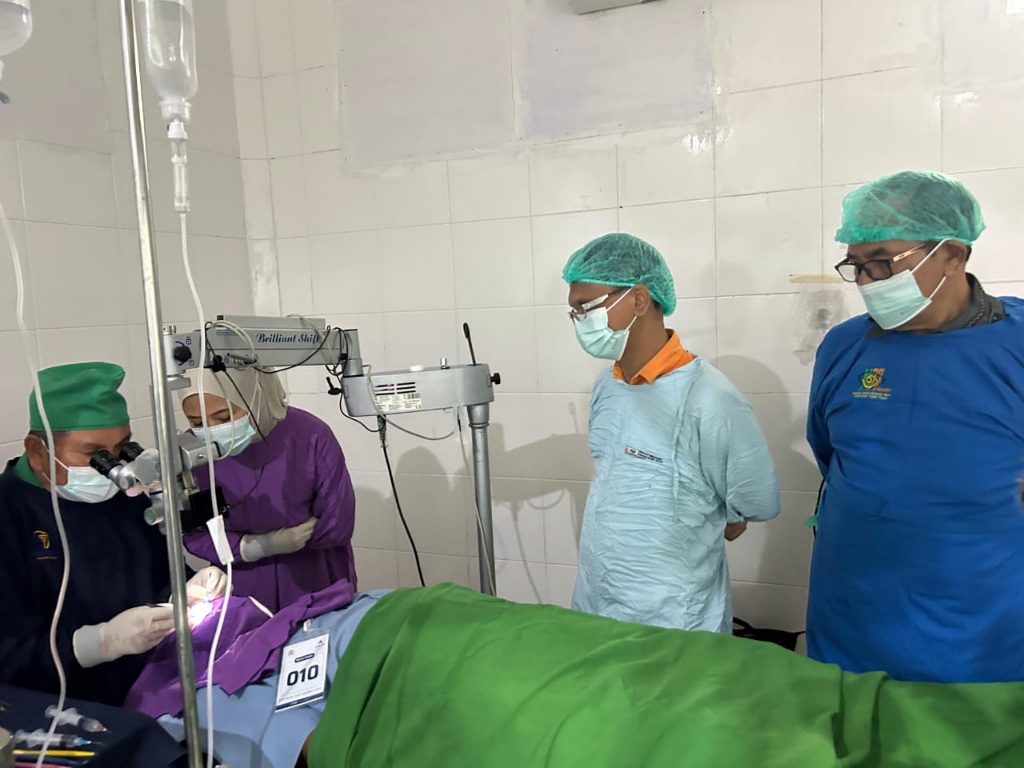 Operasi Katarak Gratis PTAR 2025 Di RSUD Sipirok, Anjelia 4 Tahun Buta Mulai Sembuh