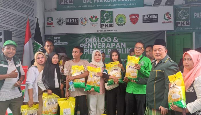 Pasar Murah Dan Bakti Sosial PKB Medan Bersama Gus Muhaimin, Warga Antusias