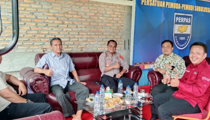 Peduli Kamtibmas, Kapolsek Simpang Kiri Sambangi Perpas