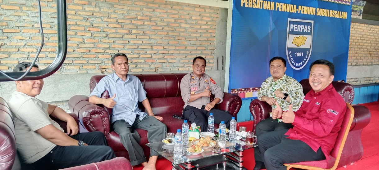 Peduli Kamtibmas, Kapolsek Simpang Kiri Sambangi Perpas