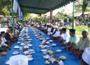 Panen Melimpah, Warga Desa Pidoli Lombang Gelar Syukuran