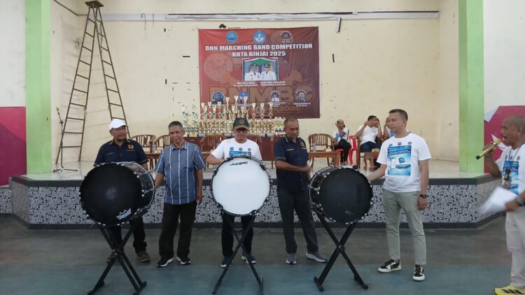 Ucok Ferry, MH Buka Piala BNN Marching Band Competition Kota Binjai 2025