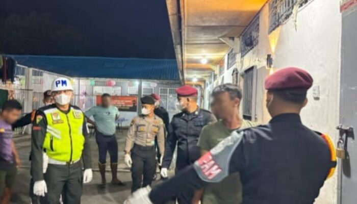 Rutan Tarutung Dan TNI/Polri Razia Blok Hunian Warga Binaan