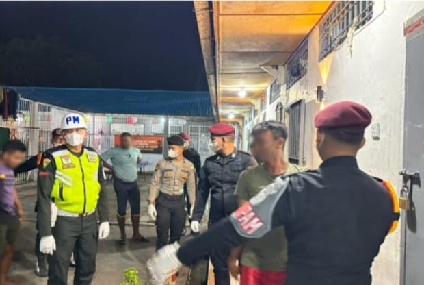 Rutan Tarutung Dan TNI/Polri Razia Blok Hunian Warga Binaan