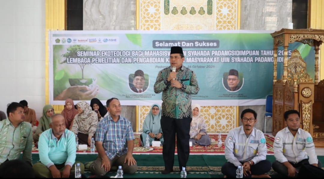 UIN Syahada Edukasi Mahasiswa Tumbuhkan Kesadaran Spiritual Demi Keberlanjutan Bumi