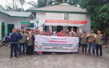 Politeknik Pembangunan Pertanian (Polbangtan) Medan melaksanakan Bimbingan Teknis (Bimtek) Pendampingan Brigade Pangan Tahap II di Kabupaten Serdang Bedagai, Sumatera Utara. Kegiatan ini menyasar 6 kabupaten di Sumatera Utara, termasuk Asahan, Batubara, Langkat, Tapanuli Selatan, dan Madina.