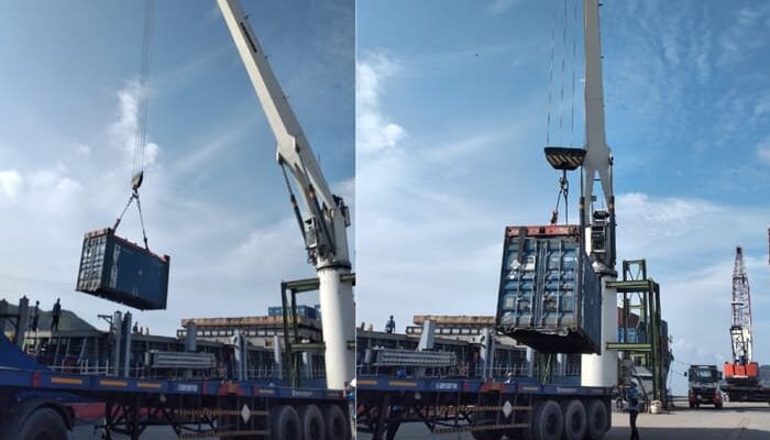 Pelindo Multi Terminal Sibolga Aktifkan Kembali Fixed Crane