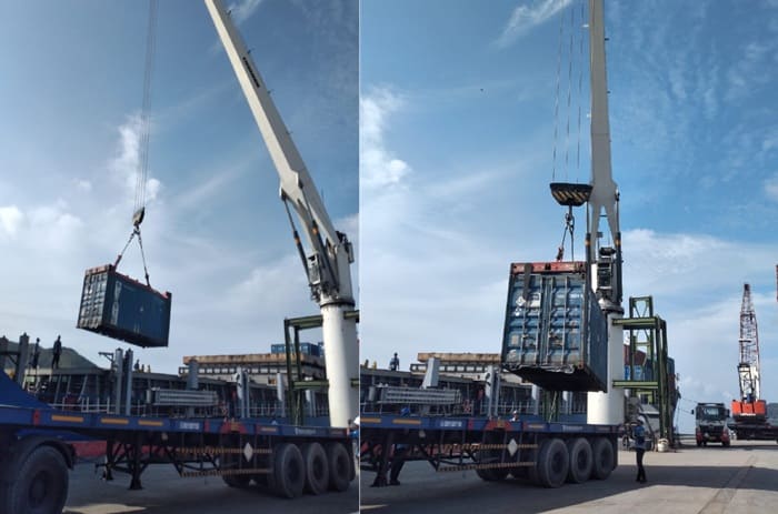 Pelindo Multi Terminal Sibolga Aktifkan Kembali Fixed Crane