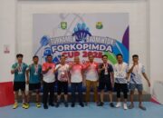 PB Bhayangkara Polres Sabang Juara 1 Turnamen Bulutangkis Forkopimda Cup 2025