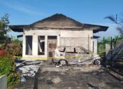 Rumah Bidan Ludes Terbakar, Seorang Mahasiswi Tewas, Mobil Dan Motor Hangus