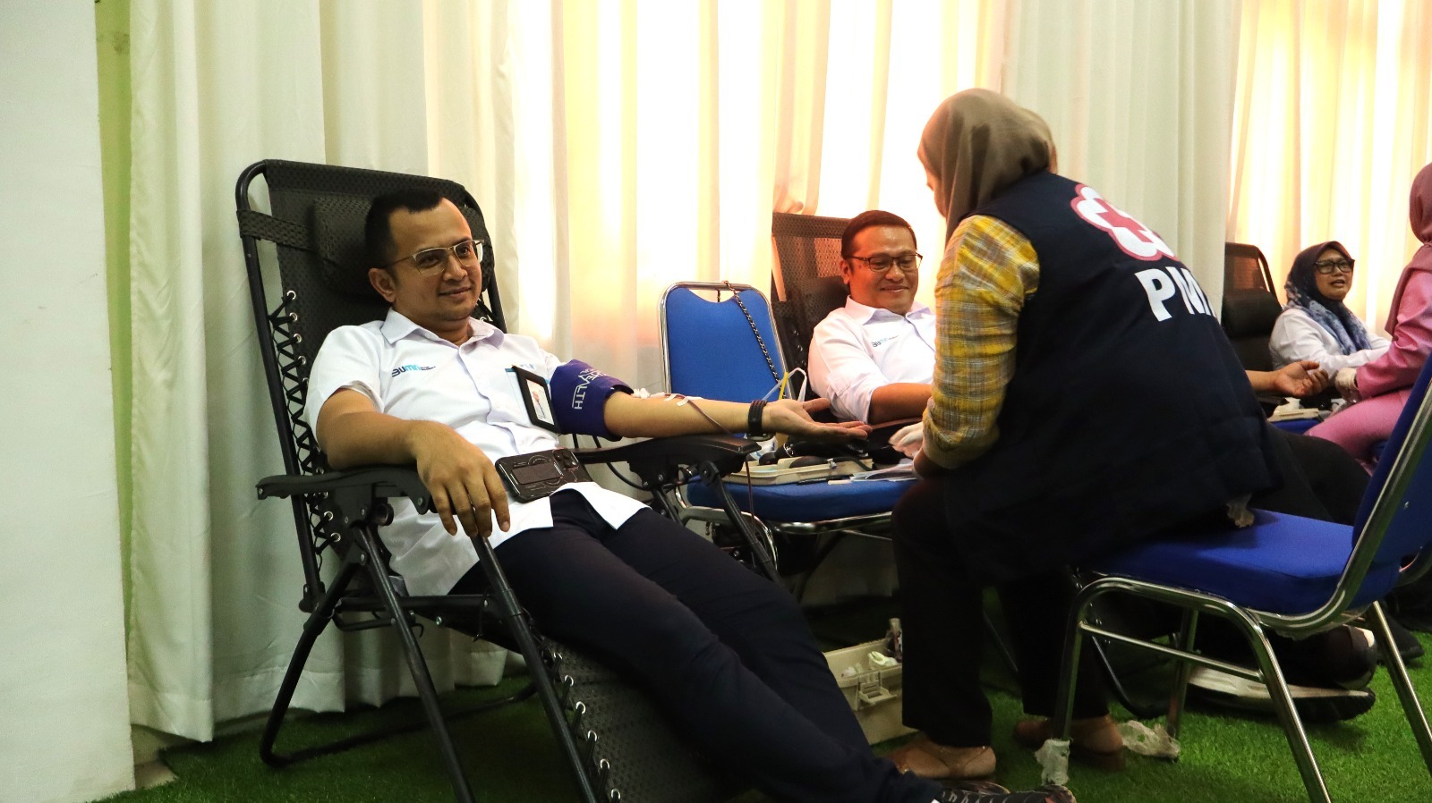 Rayakan HLN Ke-80, PLN UID Sumut Gelar Donor Darah Serentak Bersama PMI
