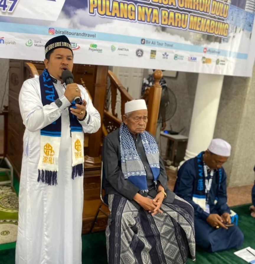 Abu Hasballah Ketapang Peusijuk Jamaah Umrah Kloter 55 Bir Ali
