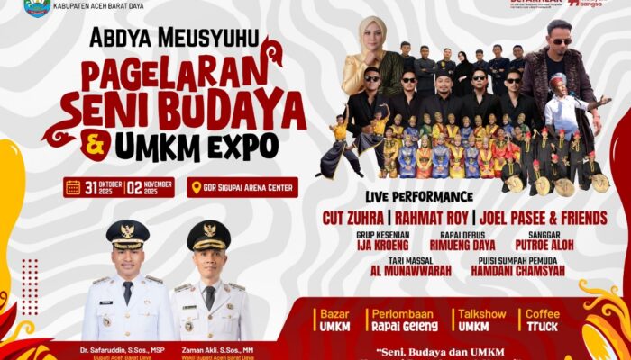 Momen Sumpah Pemuda, Disdikbud Abdya Gelar Expo UMKM