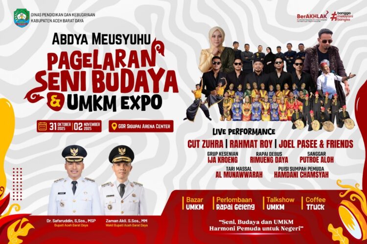 Momen Sumpah Pemuda, Disdikbud Abdya Gelar Expo UMKM