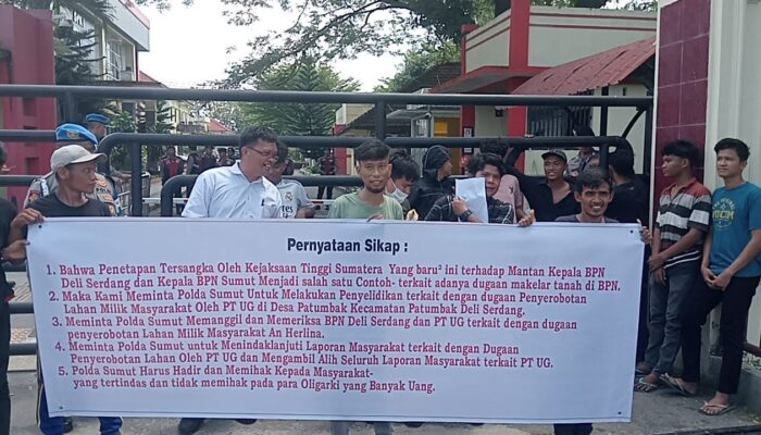 P3H Minta Poldasu Ungkap Mafia Tanah Penyerobot Lahan Milik Herlina Sinuhaji
