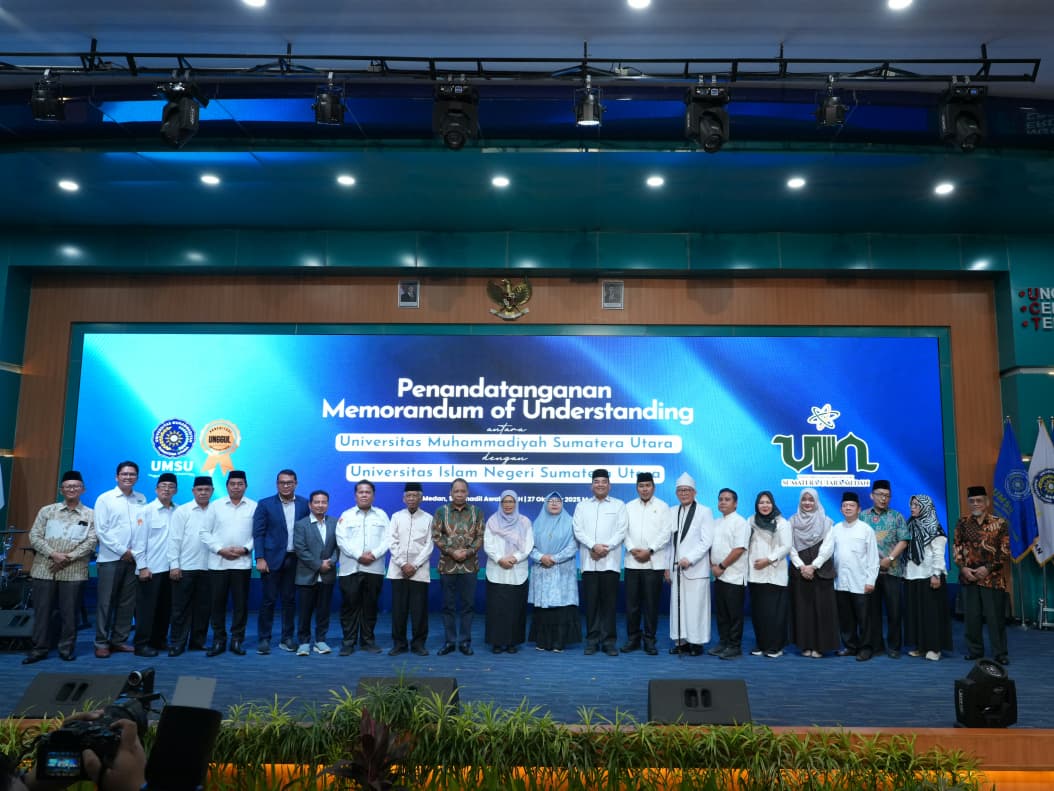 UMSU Dan UINSU Sepakat Kerja Sama Tridharma Perguruan Tinggi