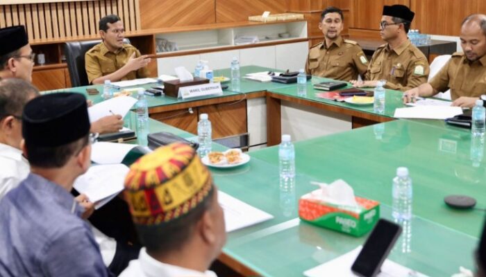 Wagub Fadhlullah Pimpin Rapat Kesiapan MTQ ke-37, Tekankan Pengawasan dan Komitmen Panitia