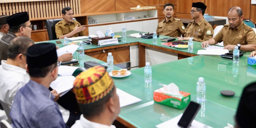 Wagub Fadhlullah Pimpin Rapat Kesiapan MTQ ke-37, Tekankan Pengawasan dan Komitmen Panitia