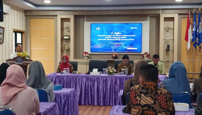 UMSU Dan Dinkes Deliserdang Kolaborasi Latih Penjamah Pangan Dapur SPPG