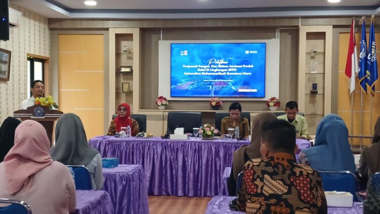 UMSU Dan Dinkes Deliserdang Kolaborasi Latih Penjamah Pangan Dapur SPPG