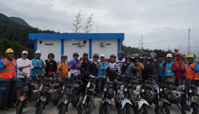 Dorong Ekosistem Kendaraan Listrik, PLN UID Sumut Bersama KOMET Gelar “Tour with EV” Medan–Berastagi