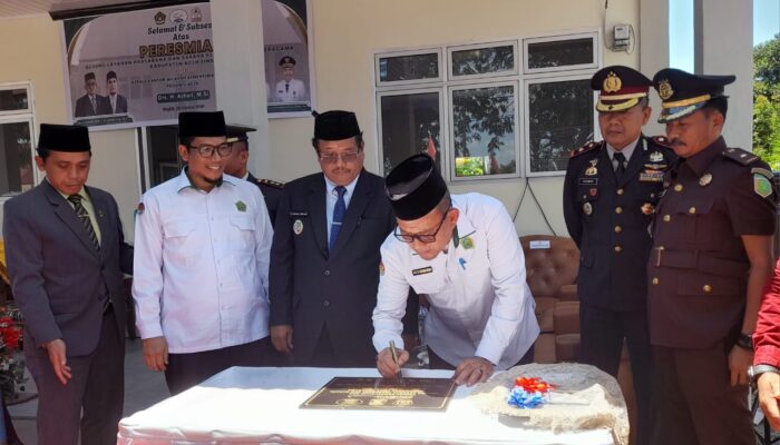 Satu-satunya Aceh Singkil Menerima Hibah Bangunan Kantor FKUB Di Provinsi Aceh