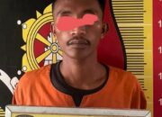 Sikat Sepeda Motor Teman, Residivis Narkoba Diciduk Polres P. Sidimpuan