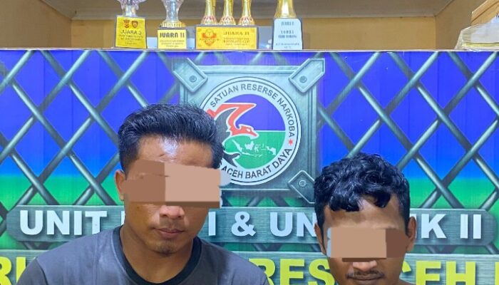 Pemuda Guhang Abdya Ringkus Terduga Penyalahgunaan Narkotika