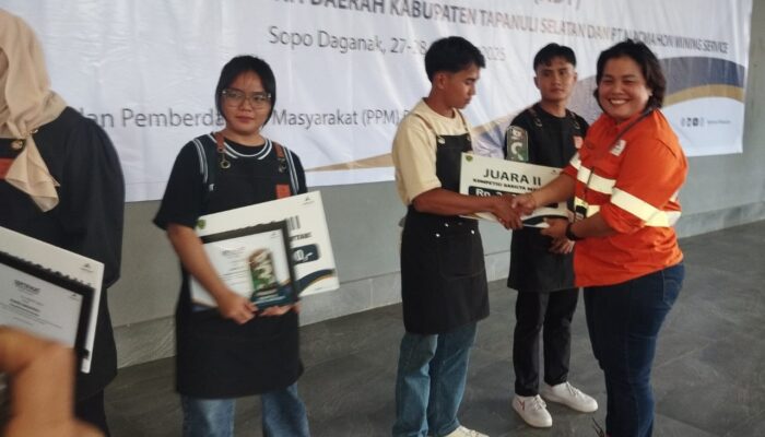 Dorong Kemandirian Warga, PT AR Dan Pemkab Tapsel Gelar Kompetisi Barista Martabe 2025