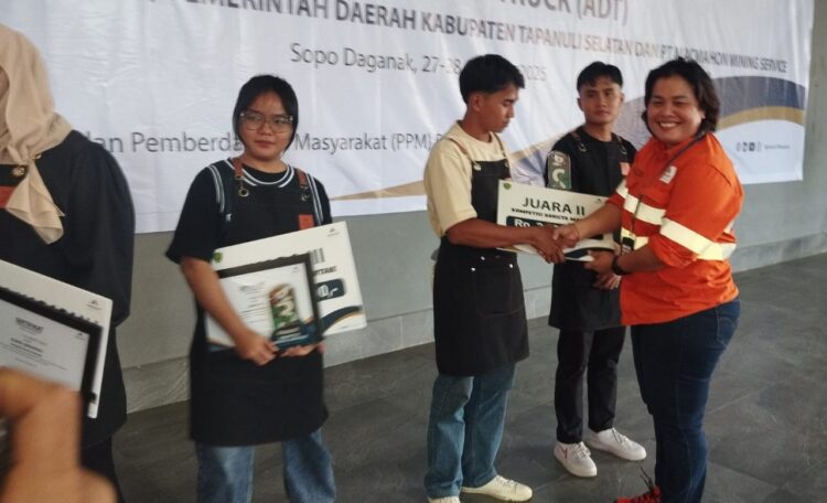 Dorong Kemandirian Warga, PT AR Dan Pemkab Tapsel Gelar Kompetisi Barista Martabe 2025
