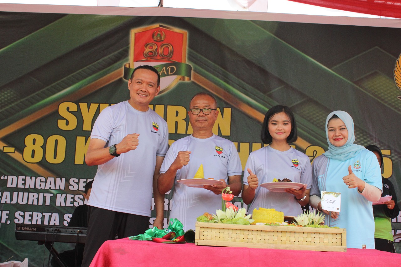 Syukuran HUT Ke-80 KESAD Di Makesdam I/BB Penuh Khidmat Dan Kebersamaan