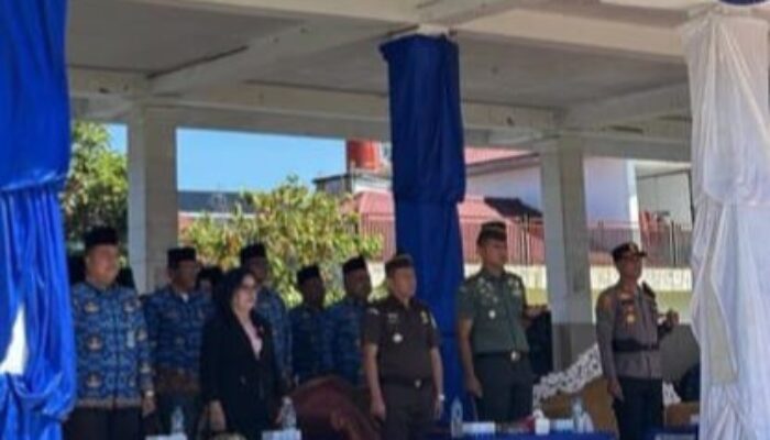 Kepala Rutan Tarutung Ikuti Upacara Peringatan Sumpah Pemuda Pemkab Taput