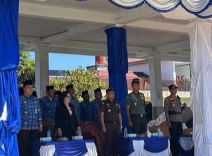 Kepala Rutan Tarutung Ikuti Upacara Peringatan Sumpah Pemuda Pemkab Taput