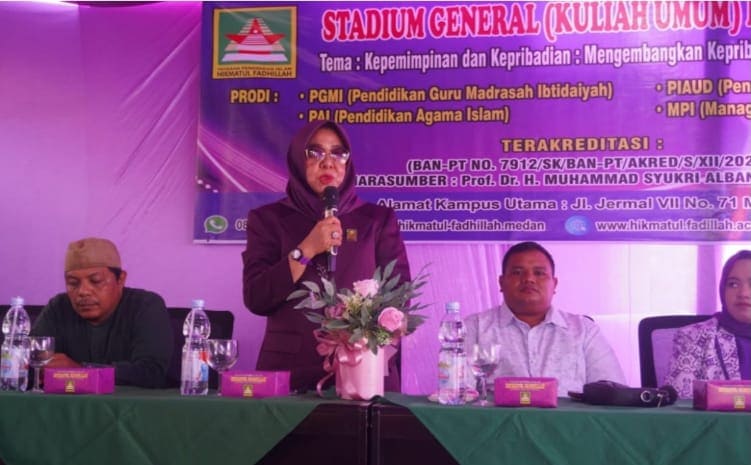 STAI Hikmatul Fadhillah Gelar Studium General Dan Tasyakuran
