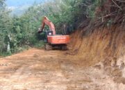 Di Lembah Pelosok Desa, Satgas TMMD Ke-126 Berhasil Buka Akses Jalan Untuk Masyarakat