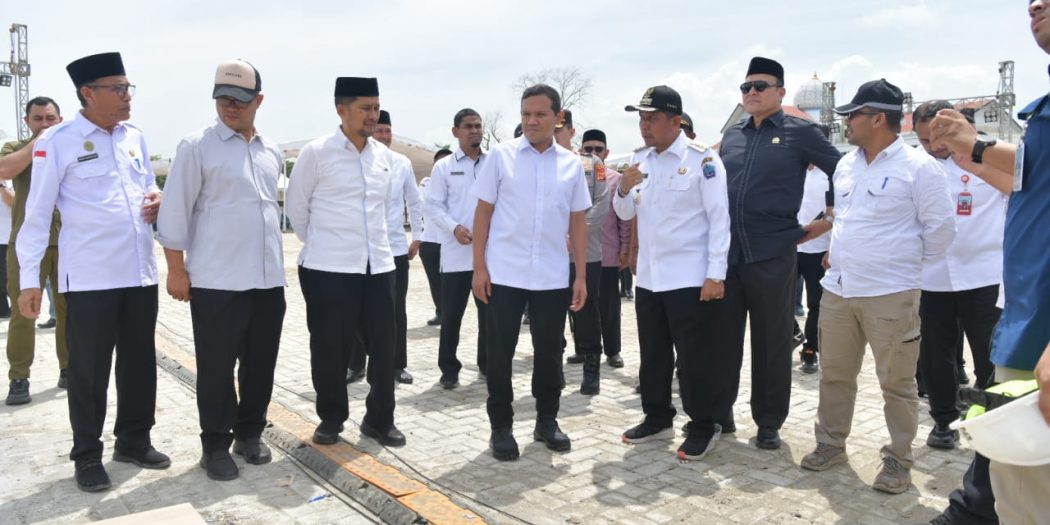 Wagub Tinjau Lokasi MTQ Aceh ke-37 Di Pijay