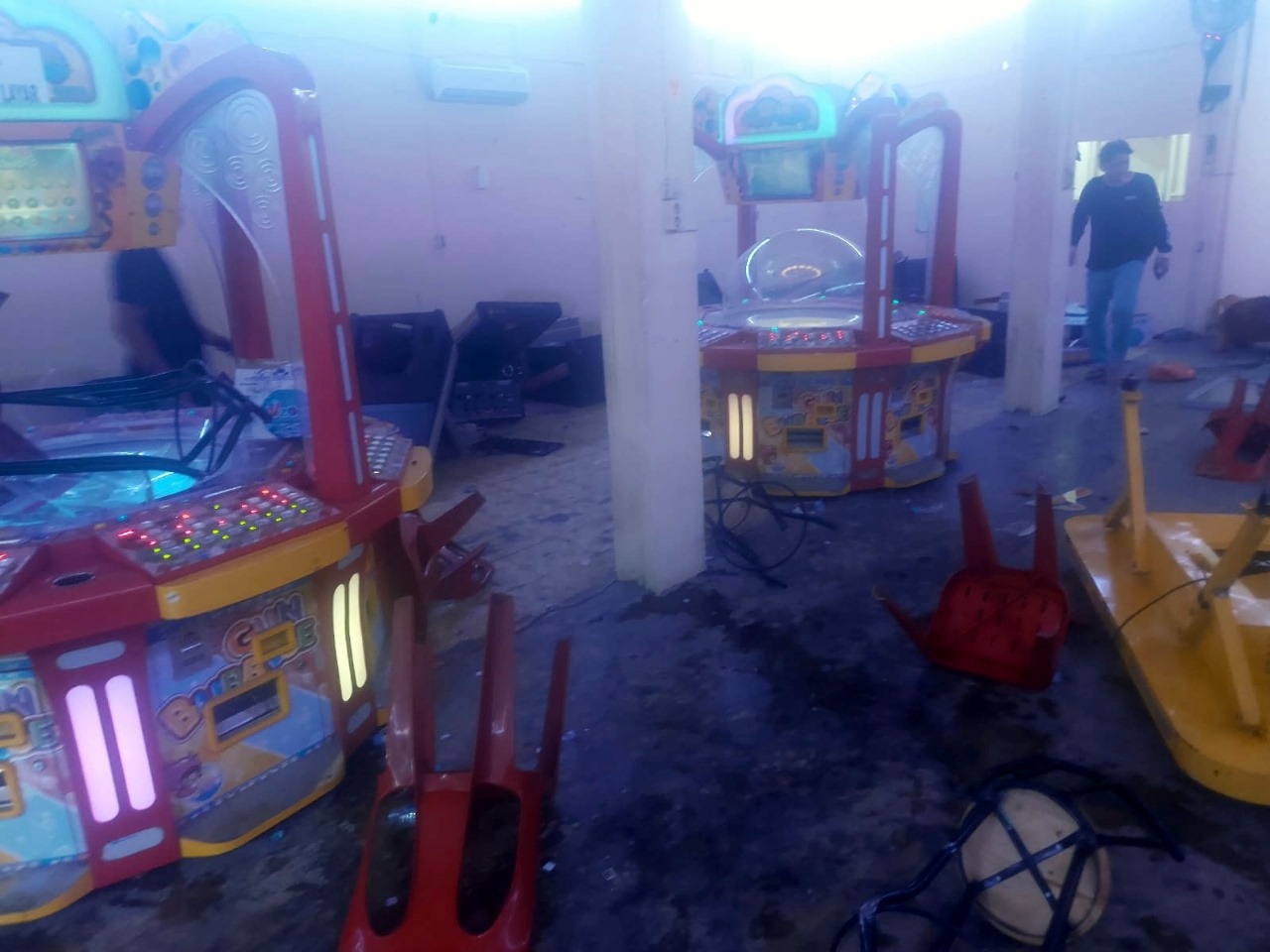 Ibu-Ibu Pengajian Di Kisaran Geruduk Lokasi Adu Ketangkasan