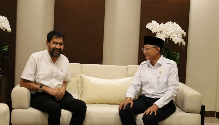 Mualem Bahas Tindak Lanjut Pembangunan Terowongan Geurutee Dan Jalan Tol dengan Menteri PU