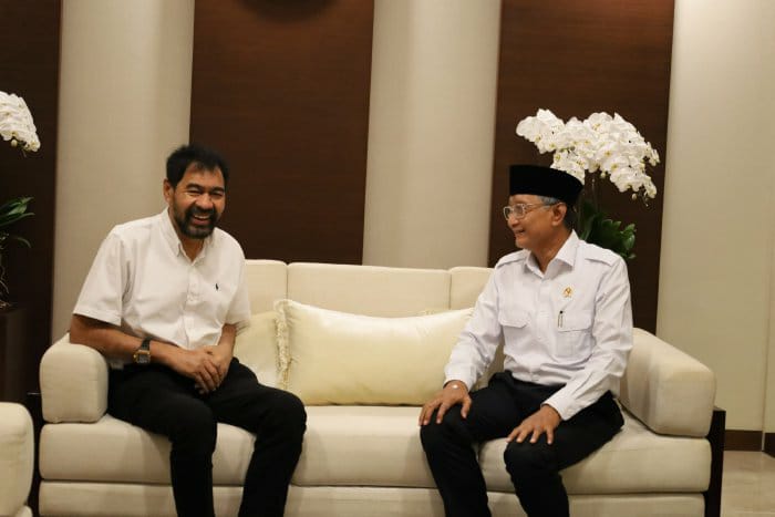 Mualem Bahas Tindak Lanjut Pembangunan Terowongan Geurutee Dan Jalan Tol dengan Menteri PU