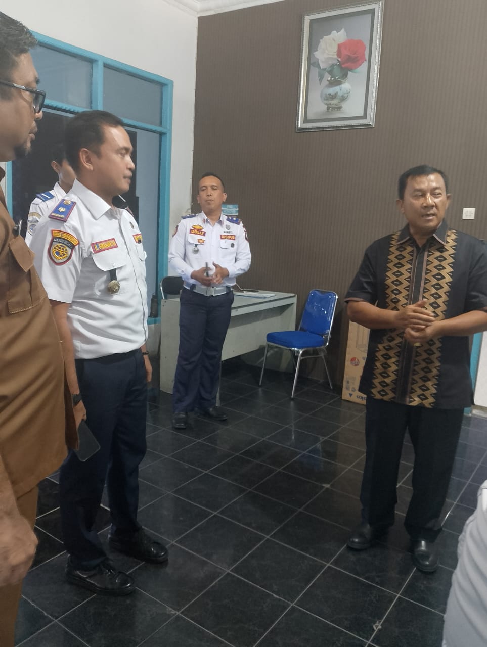 Harimin Benahi Suasana Kantor Dishub Kota Binjai