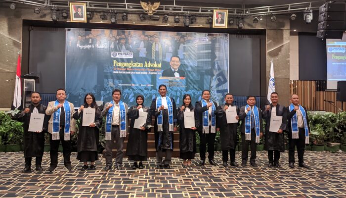 Peradi Angkat 146 Advokat Baru Di Medan, Tekankan Integritas Dan Ketaatan Kode Etik