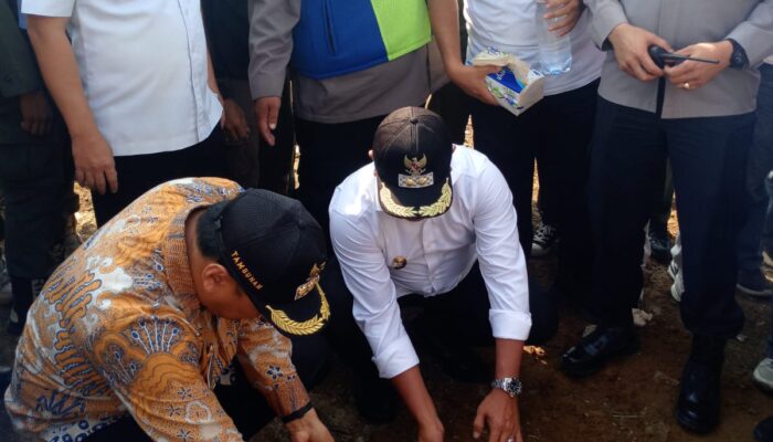 Bupati Deliserdang Letakkan Batu Pertama Pembangunan Kantor Camat Tanjungmorawa