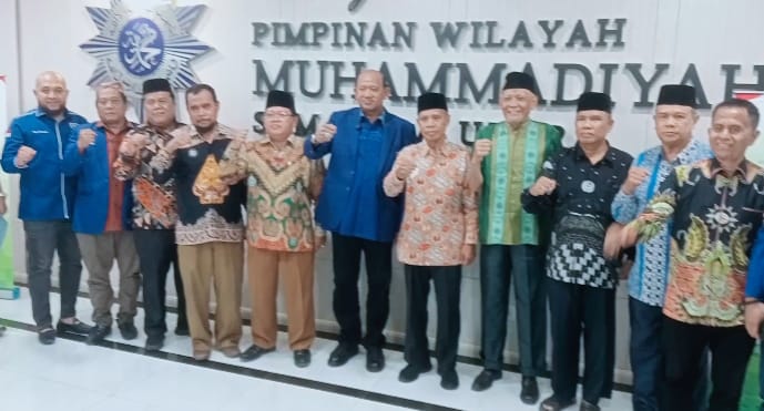 Perkuat Sinergi Dengan Ormas Islam, DPW PAN Sumut Silaturahmi Ke PW Muhammadiyah Dan Alwashliyah