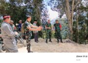 Tim Wasev Mabes TNI Tinjau TMMD Di Bener Meriah, Salurkan Bantuan Sarana Kontak Untuk Warga