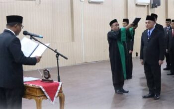 Wali Kota Lantik Pj Sekda Kota Binjai, Tegaskan Kerja Keras, Dedikasi, Tanggung Jawab Dan Loyalitas