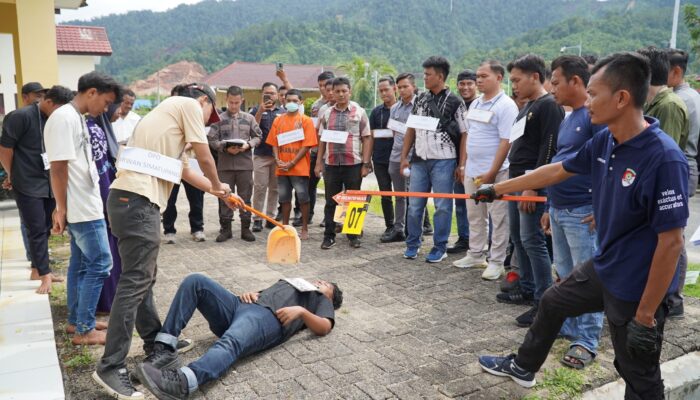 Rekonstruksi Pembunuhan Sadis Dipicu Isu Begu Ganjang Di Tapteng, 18 Pelaku Masih Buron